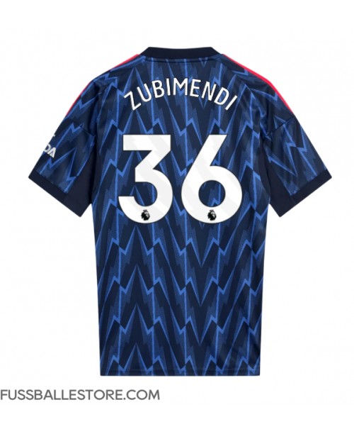 Günstige Arsenal Martin Zubimendi #36 Auswärtstrikot 2025-26 Kurzarm Günstige Arsenal Martin Zubimendi #36 Auswärtstrikot 2025-26 Kurzarm